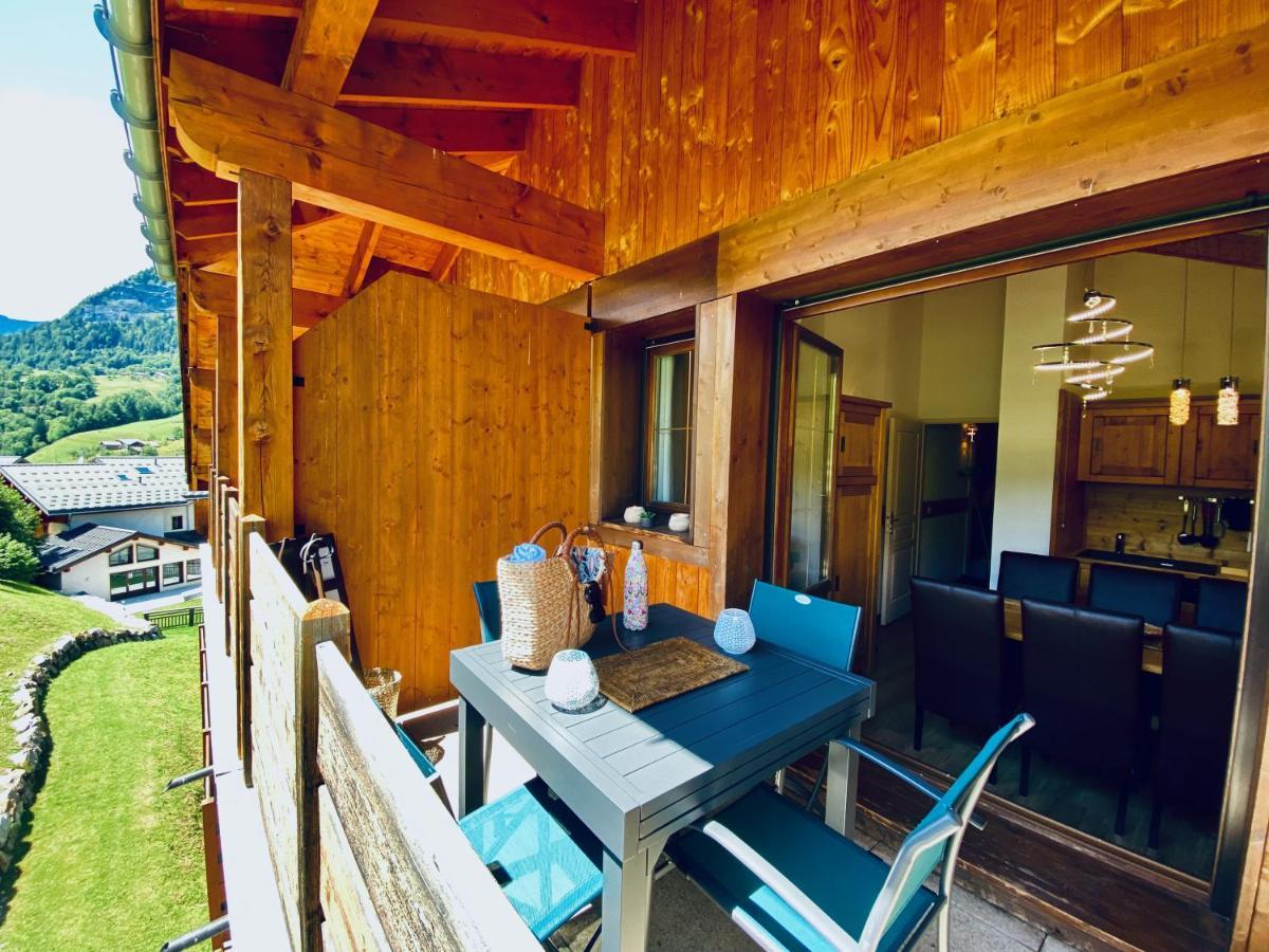 Appt 3Ch, Au Pied Des Pistes A La Deco Soignee Apartment Flumet Exterior foto